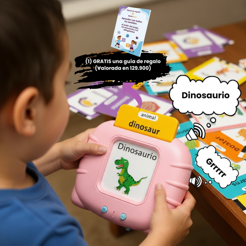 Lector de tarjetas billingües Original