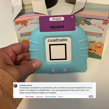 Lector de tarjetas billingües Original