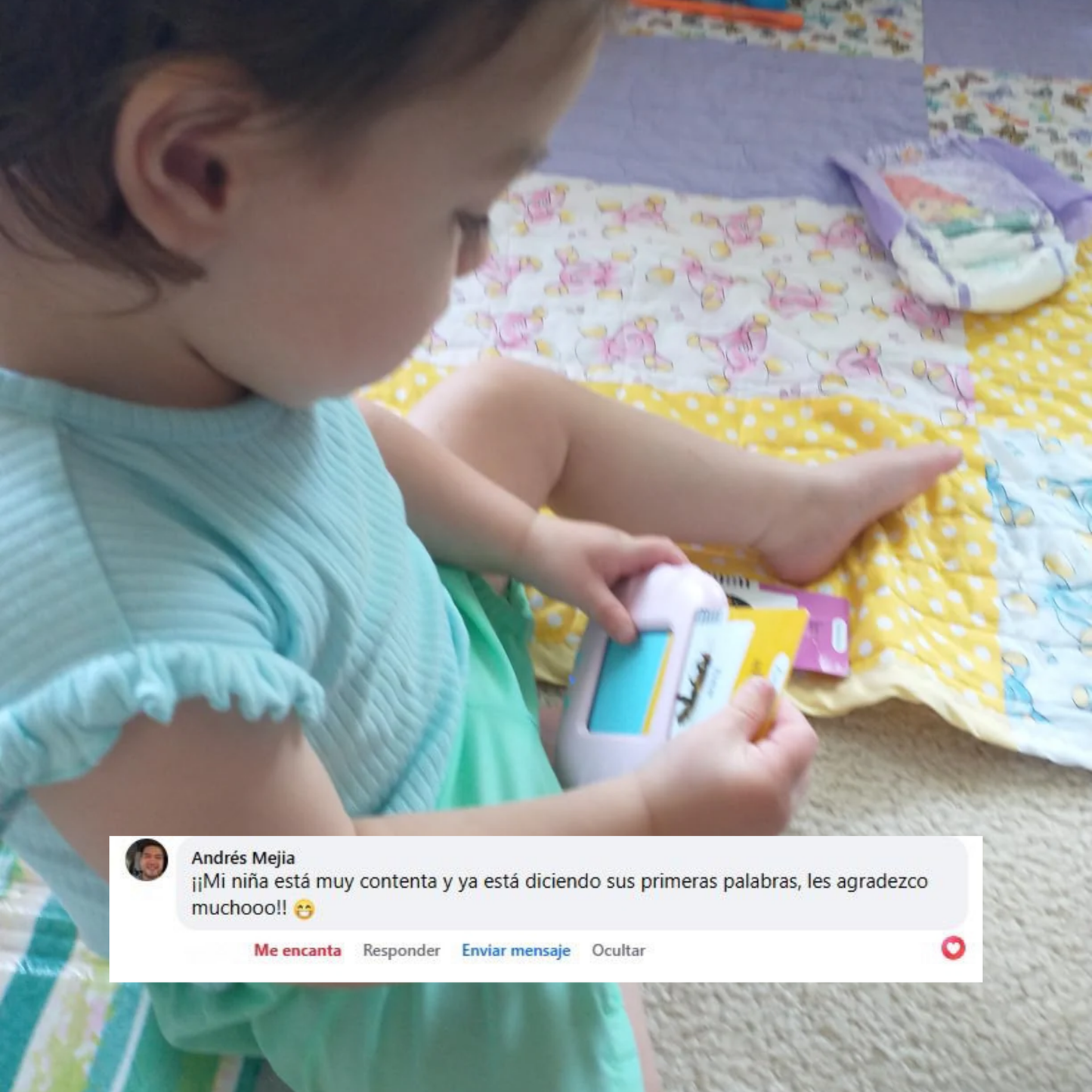 Lector de tarjetas billingües Original